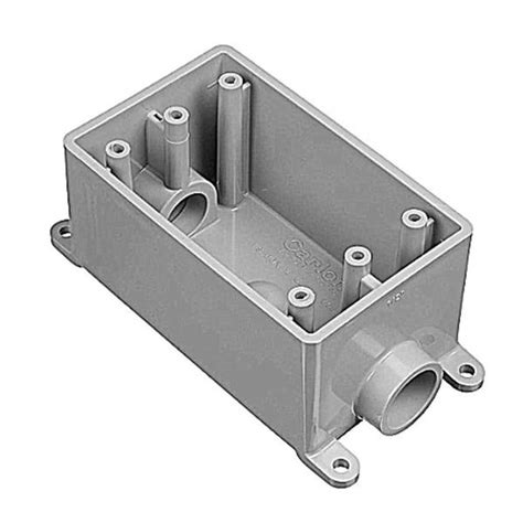 non metallic enclosure electrical|single gang non metallic box.